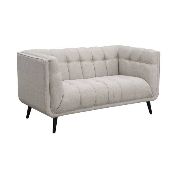 Corrigan Studio® Modern MidCentury 3Piece Button Tufted Upholstered